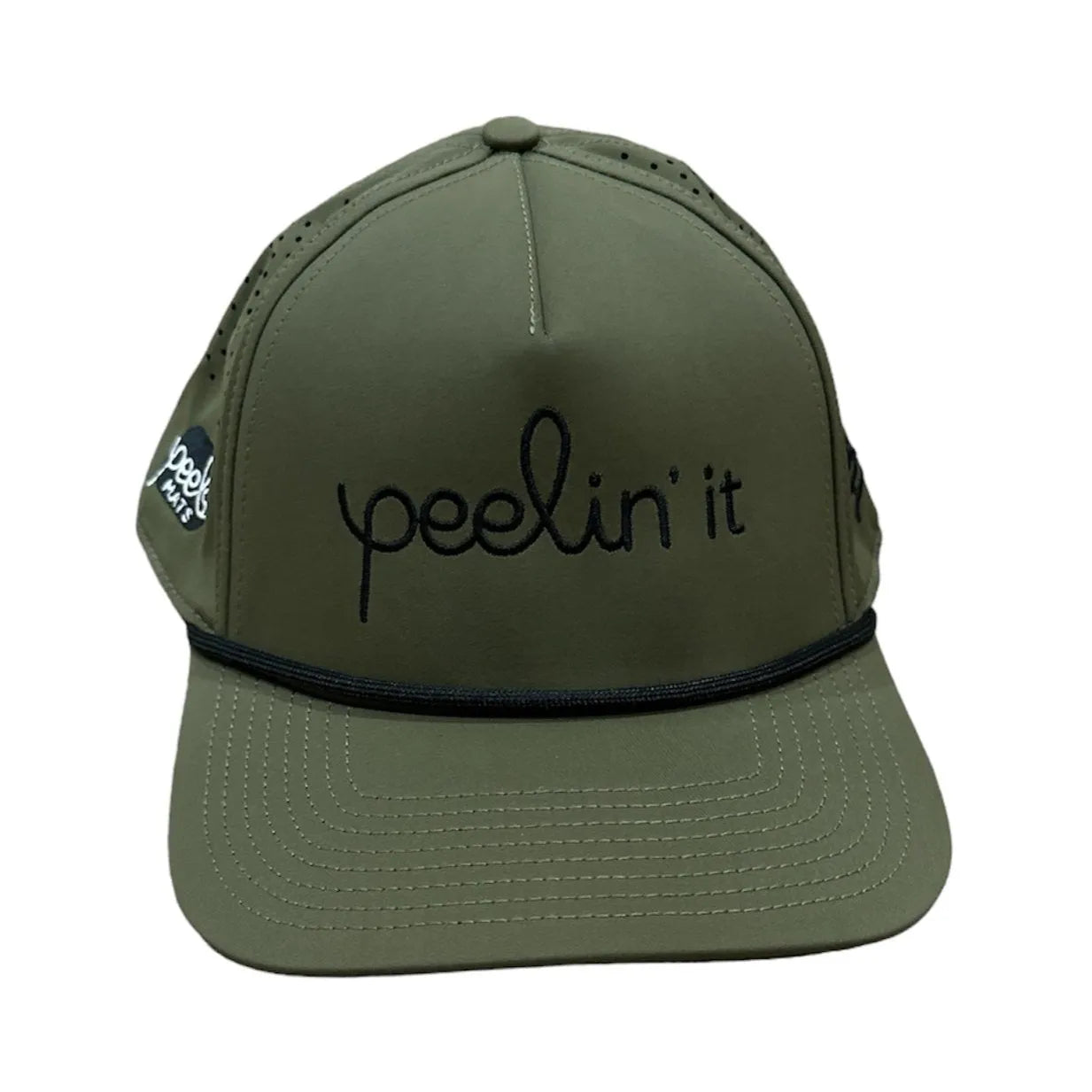 Hats, Black, Peeling' it