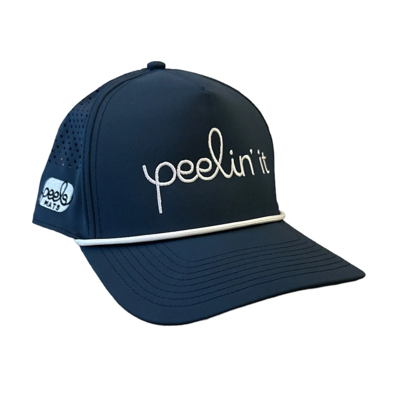 Hats, Black, Peeling' it