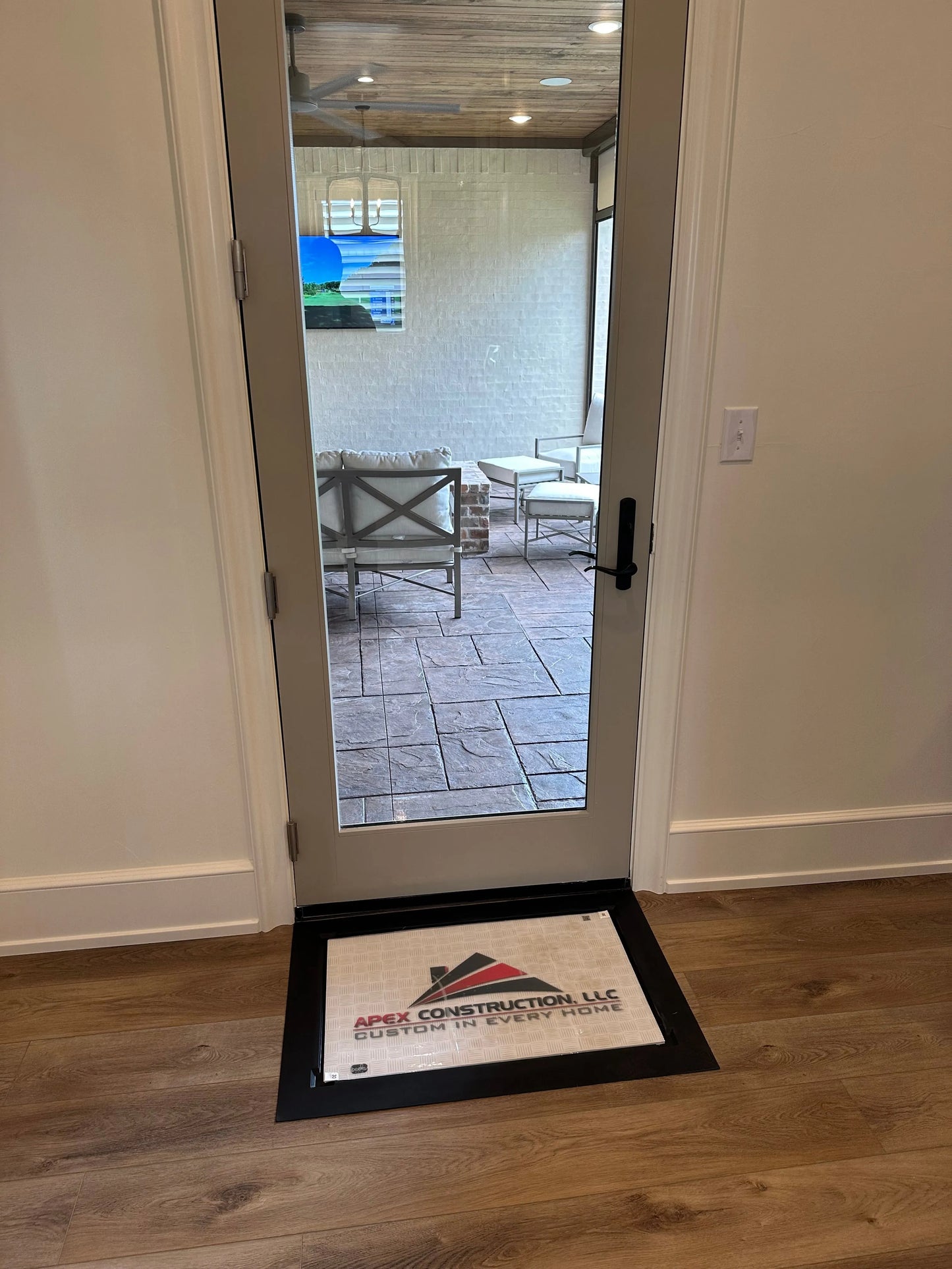 Decor, Custom door mat, GRAY Base