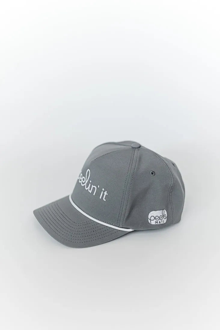 Gray Peelin' it Snapback