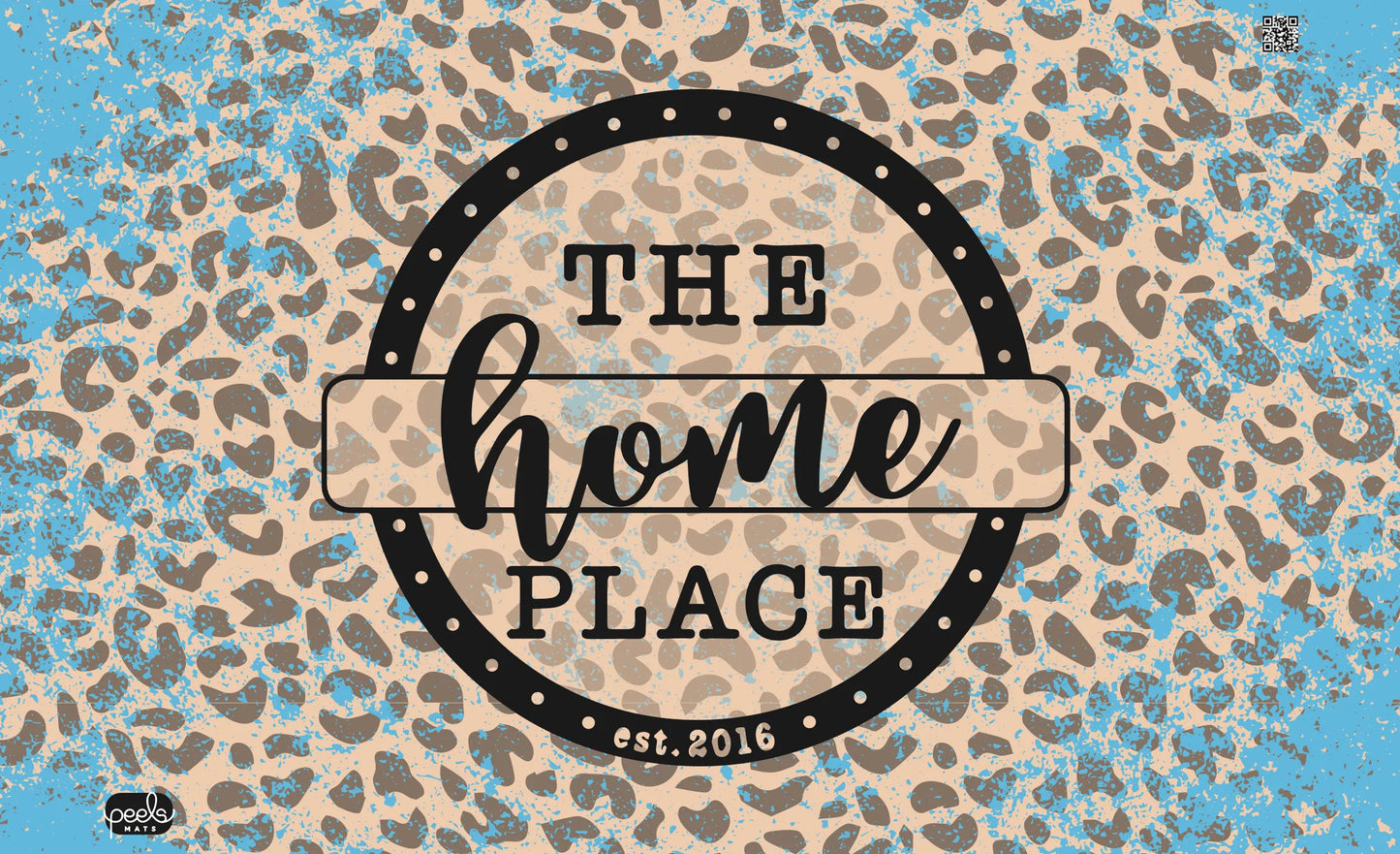 Decor, Custom Door mat, BLACK Base