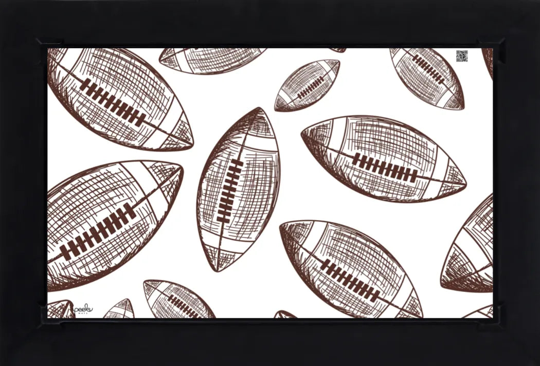 Door Mats, Football door mat, Baller with Black Base