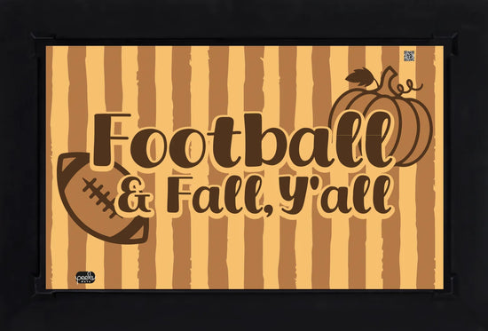 Door Mats, Design, The Football & Fall