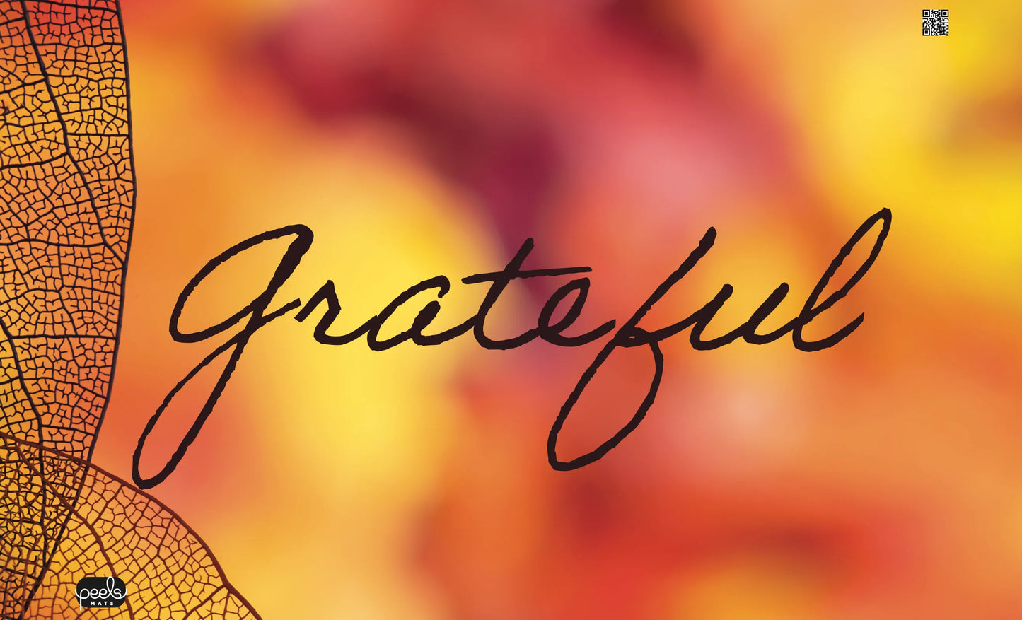 Door Mats, Grateful Door mat, Grateful with Black Base