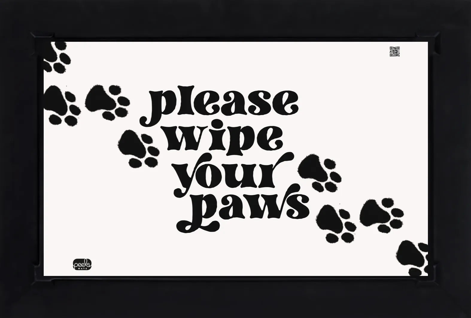 The Paw Print Peels Mats Design Door Mats the-paw-print-peels-mats-design-door-mats