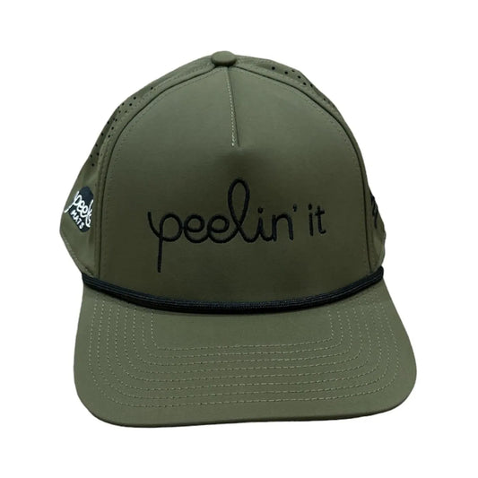 Hats, Black, Peeling' it