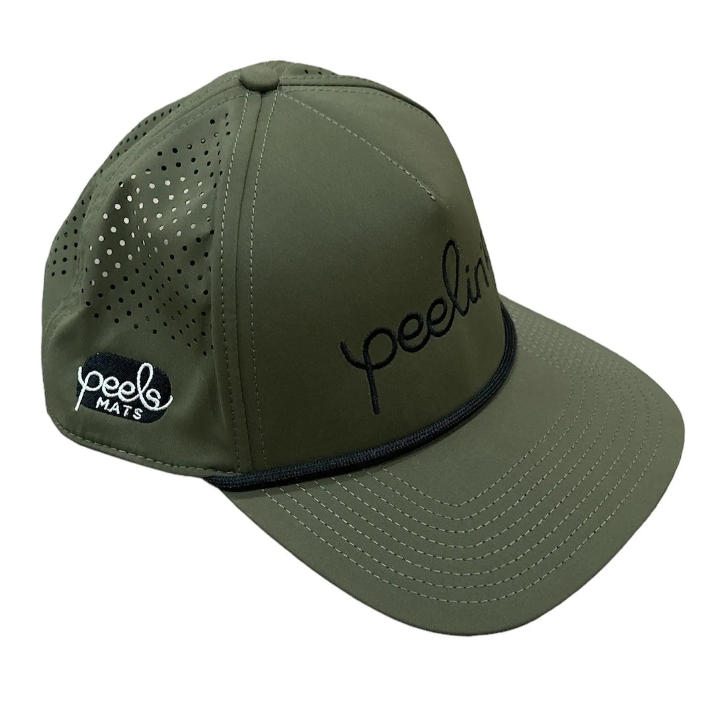 Hats, Black, Peeling' it
