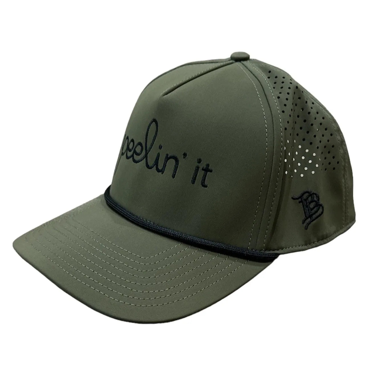 Hats, Black, Peeling' it