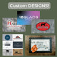 Decor, Custom Door mat, BLACK Base