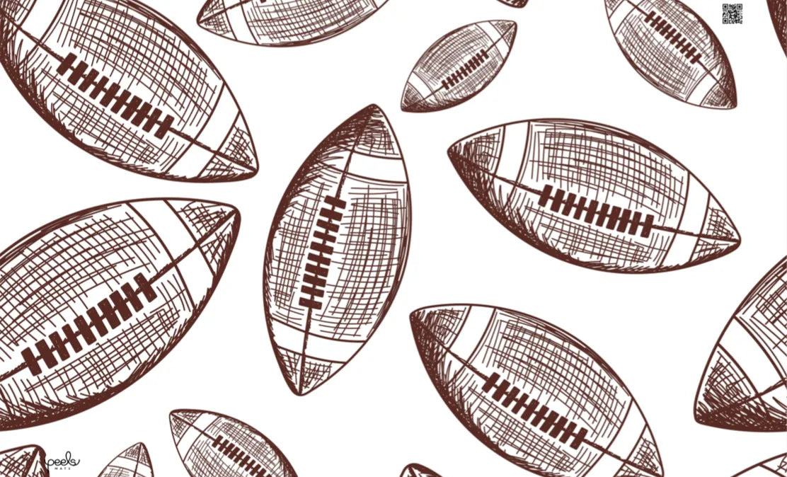 Door Mats, Football door mat, Baller with Black Base