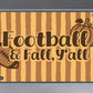 Door Mats, Design, The Football & Fall