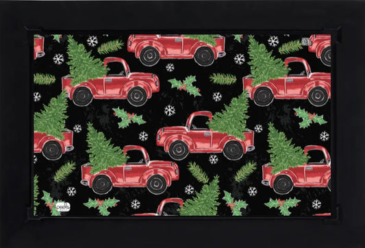 Door Mats, Design, The Little Red Truck