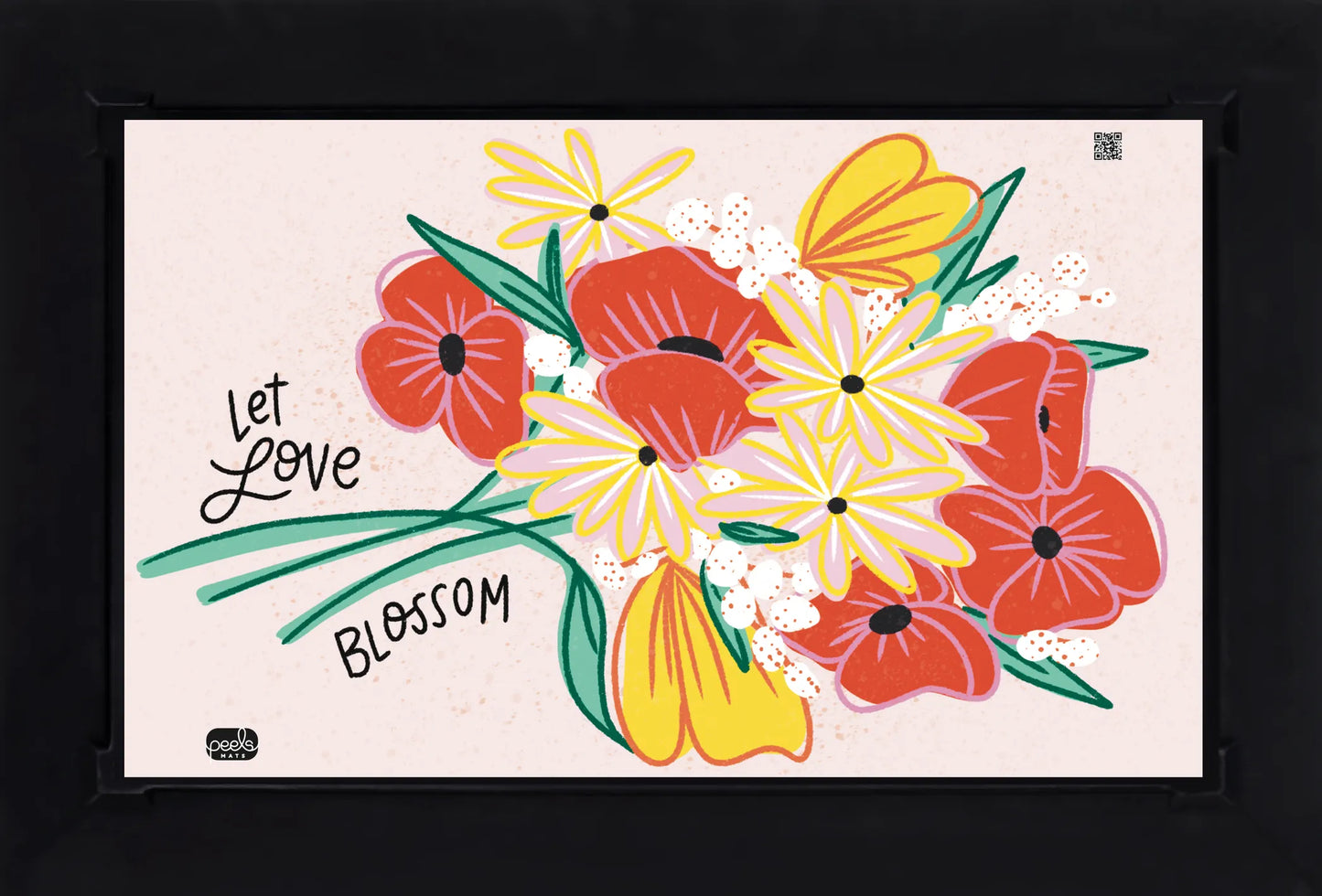 Door Mats, Design, The Love Bouquet