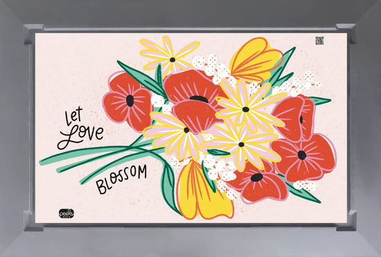 Door Mats, Design, The Love Bouquet