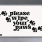 Door Mats, Design, The Paw Print